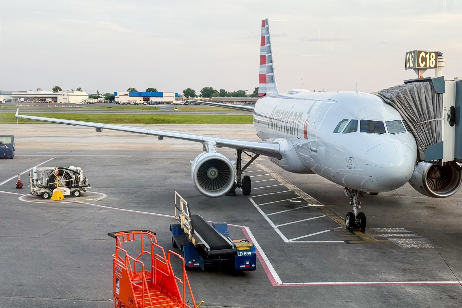 AA CLT Flight